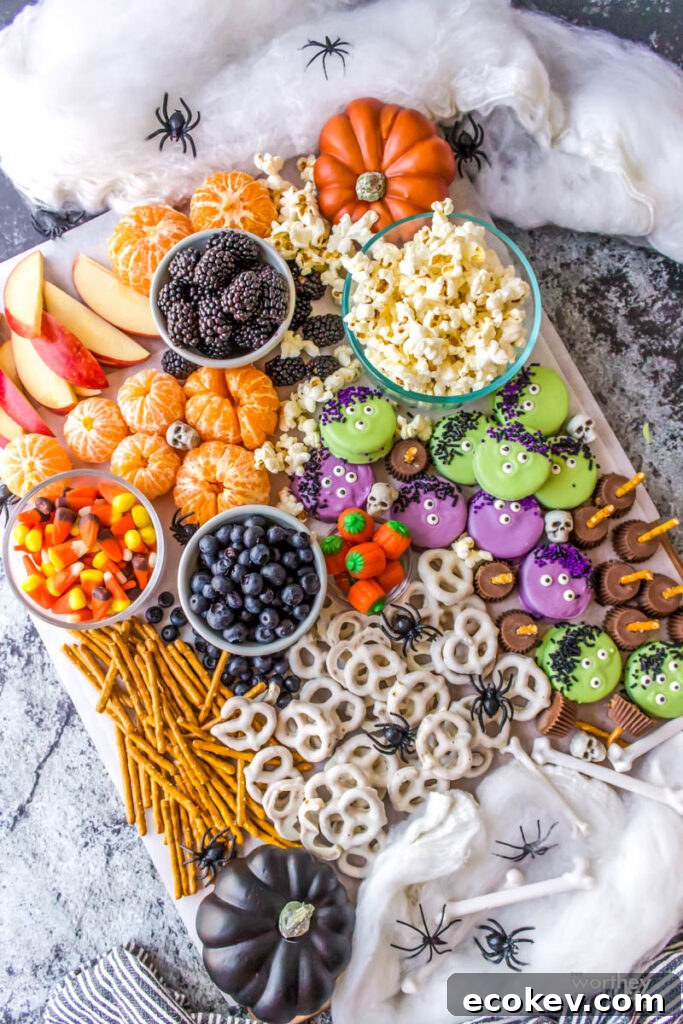 Halloween Charcuterie Board Idea