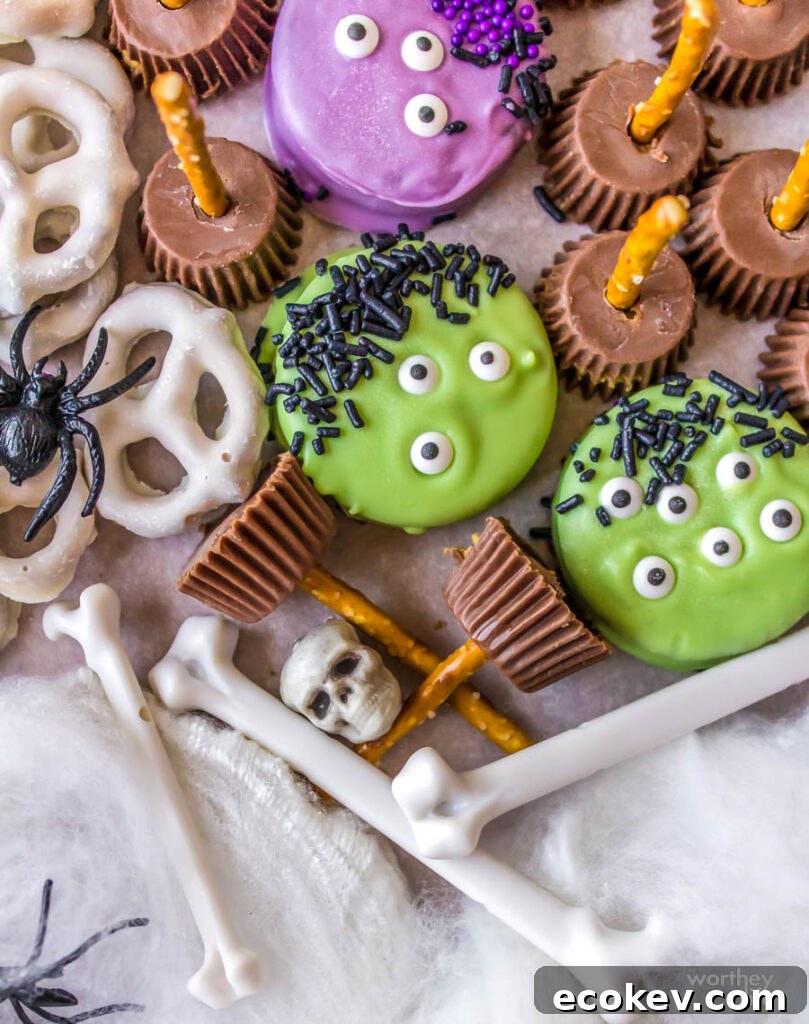 halloween treats for a grazing board