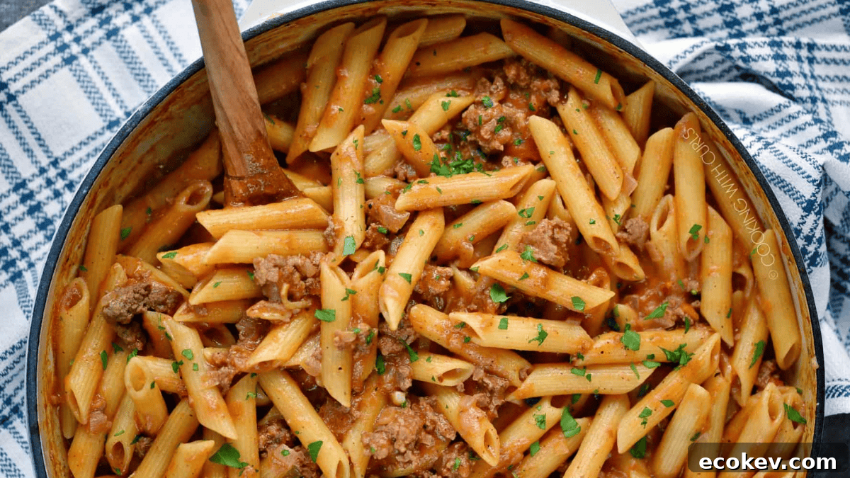 18 Ground Beef Meals Ready in 30 Minutes 19 Sloppy Joe Pasta Skillet