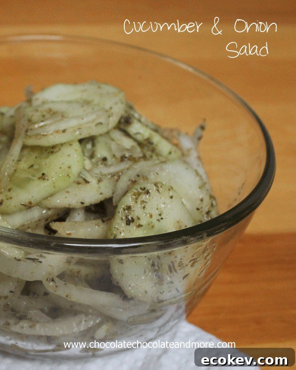 Image for Cucumber and Onion Salad