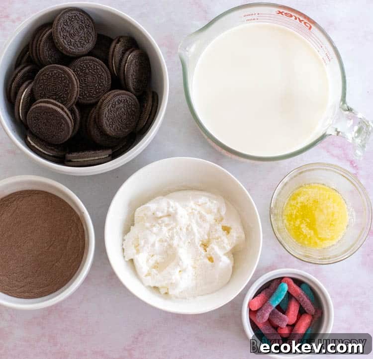 ingredients in small bowls