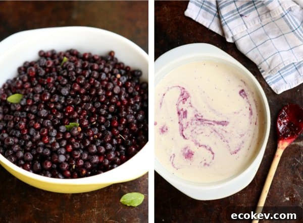 Huckleberry Ice Cream from completelydelicious.com