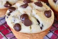 Fluffy Chocolate Chip Ricotta Muffins Recipe