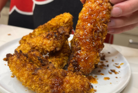Air Fryer Hot Honey Chicken Tenders