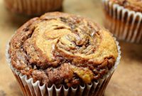 Nutella-Stuffed Banana Muffins