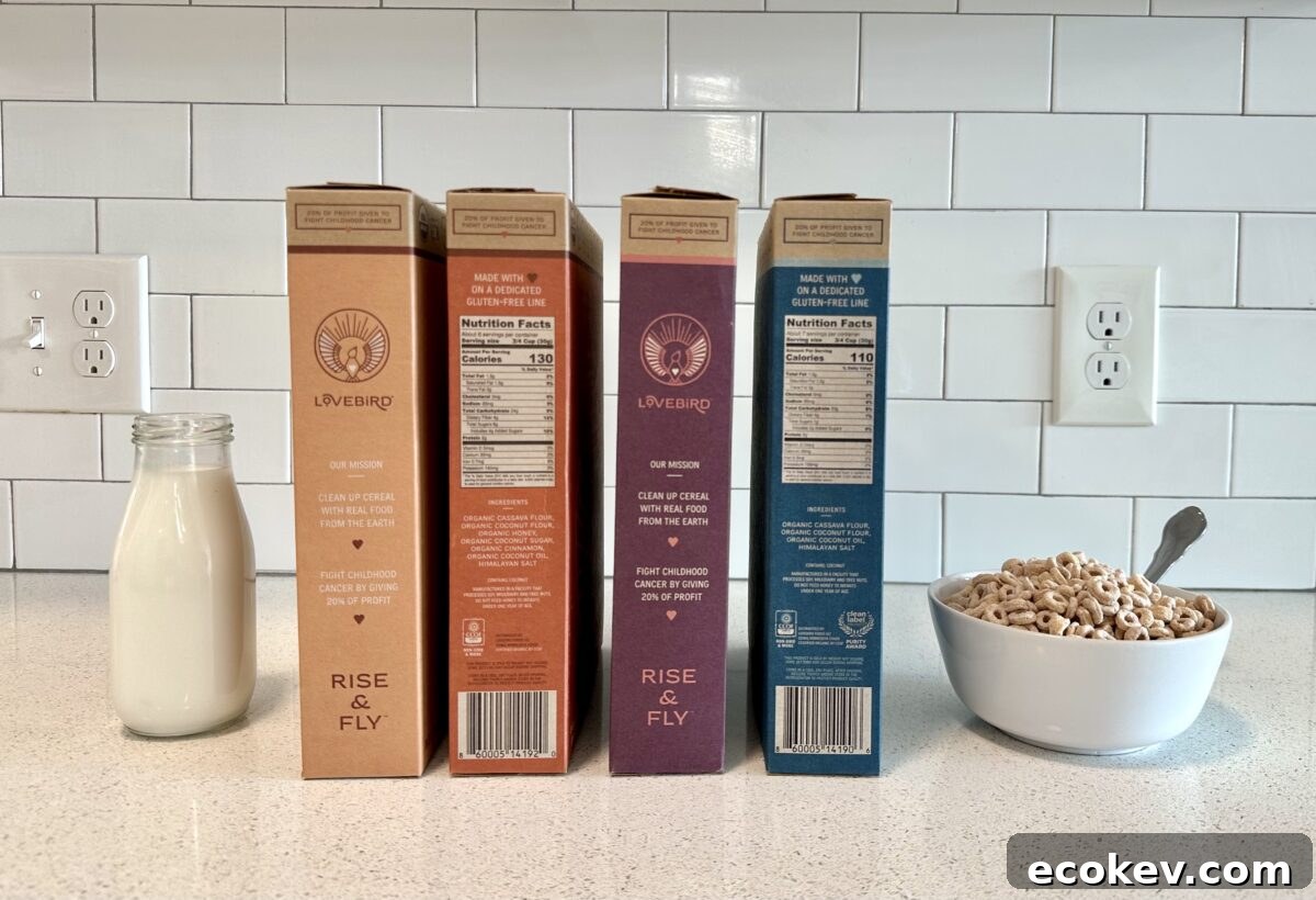 Cereal without Glyphosate Lovebird on TheFiltery.com