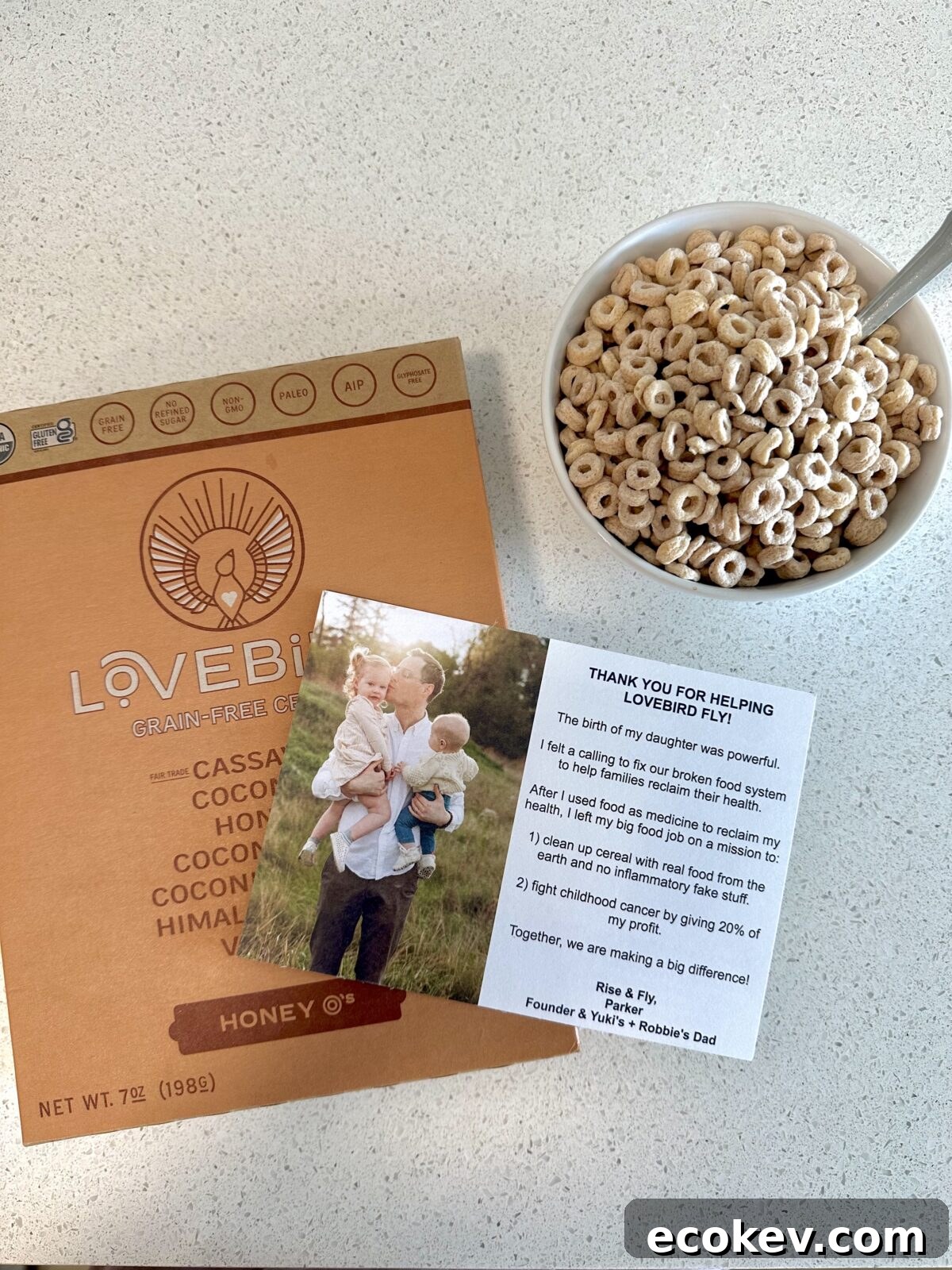 Lovebird Glyphosate Free Cereal on TheFiltery.com
