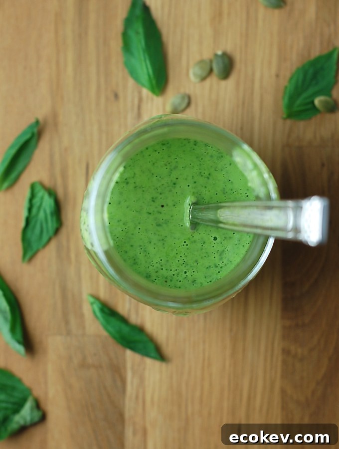 Basil Yogurt Dressing