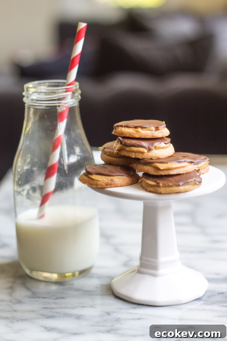 Homemade Tagalong Cookies