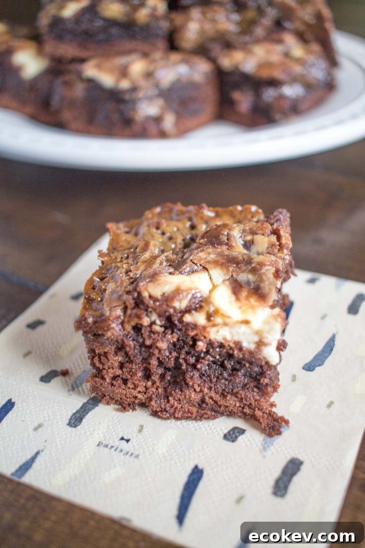 Caramel Cheesecake Brownies