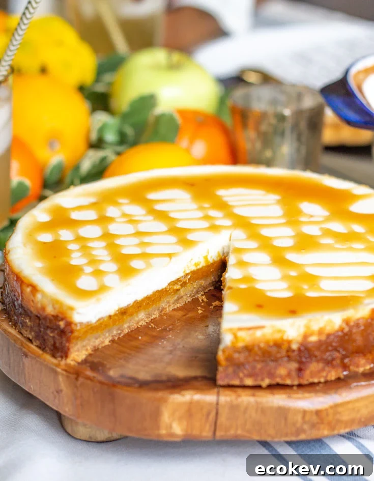 Reduced Fat Pumpkin Cheesecake