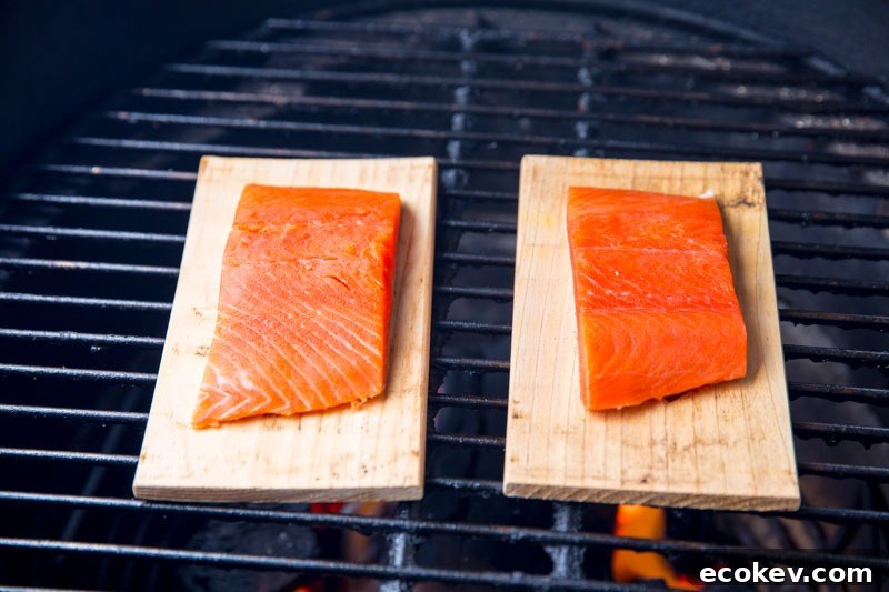 Plated Asian glazed sockeye salmon