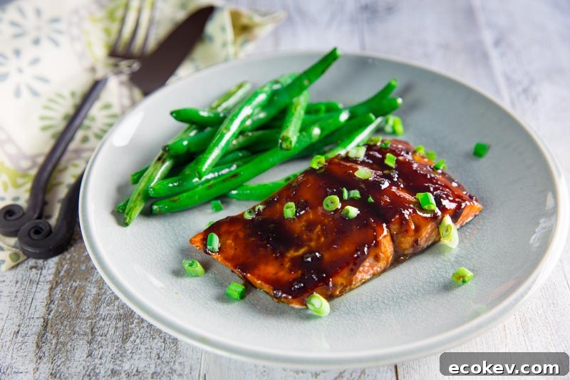Another angle of the salmon