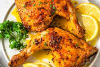 Crispy Air Fryer Chicken Leg Quarters Recipe