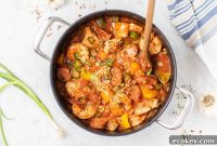 Authentic Cajun Jambalaya with Andouille Sausage and Shrimp