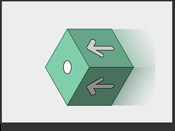 Πατήστε πολύ δρόμο τριών-D