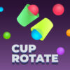 cup rotate falling balls