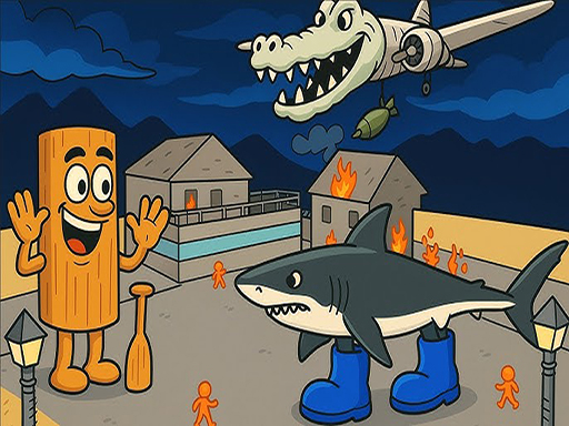 Ιταλικό Brainrot τριών-D παζλ