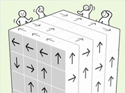 Ξεμπλοκάρισμα ζαριών 3-D